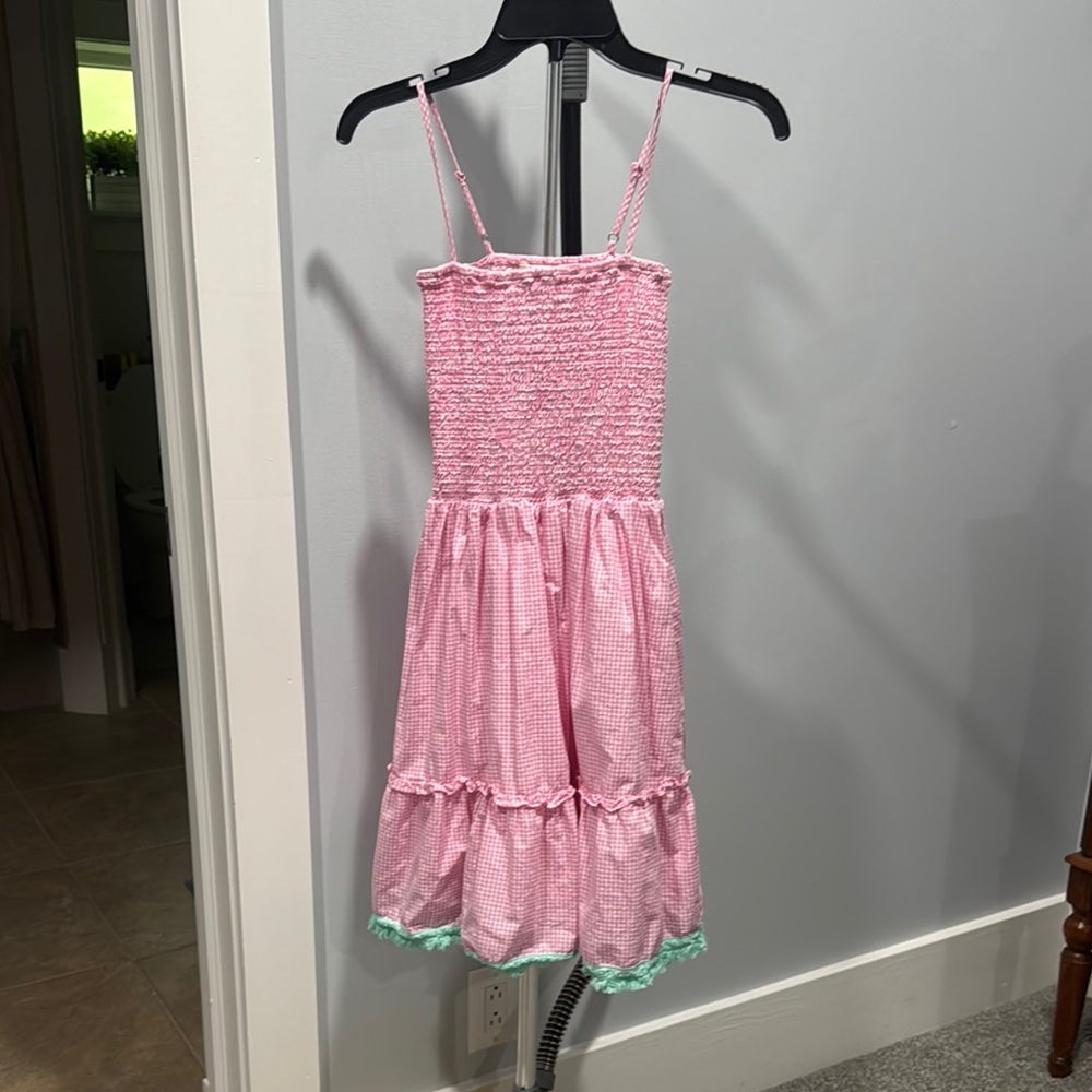 Pink and Green Sundress